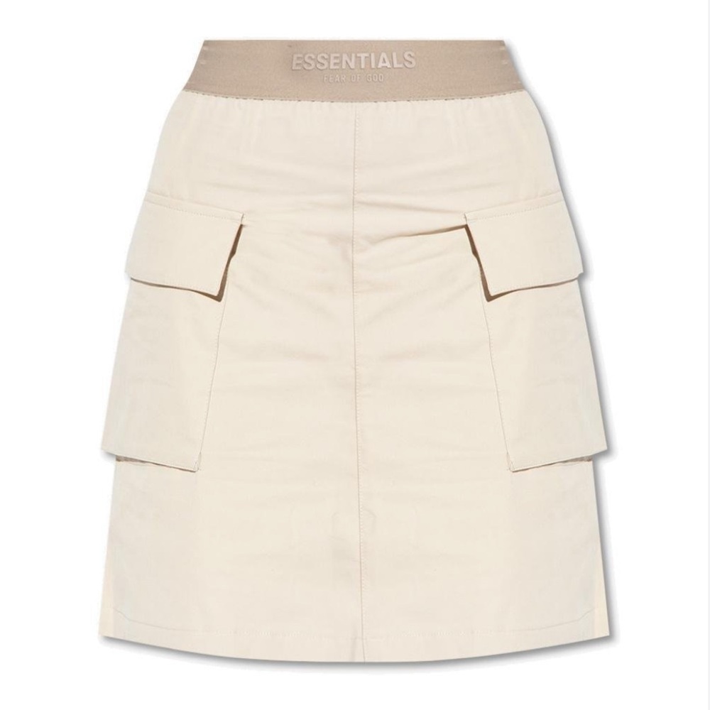 Essentials Women's Tan Mini Skirt